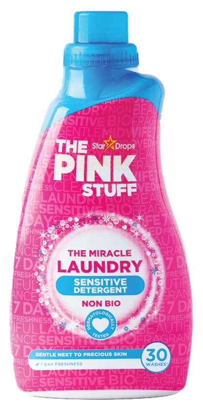 The Pink Stuff Non-Bio Laundry Liquid For Sensitive Skins 960ml 5060033820841