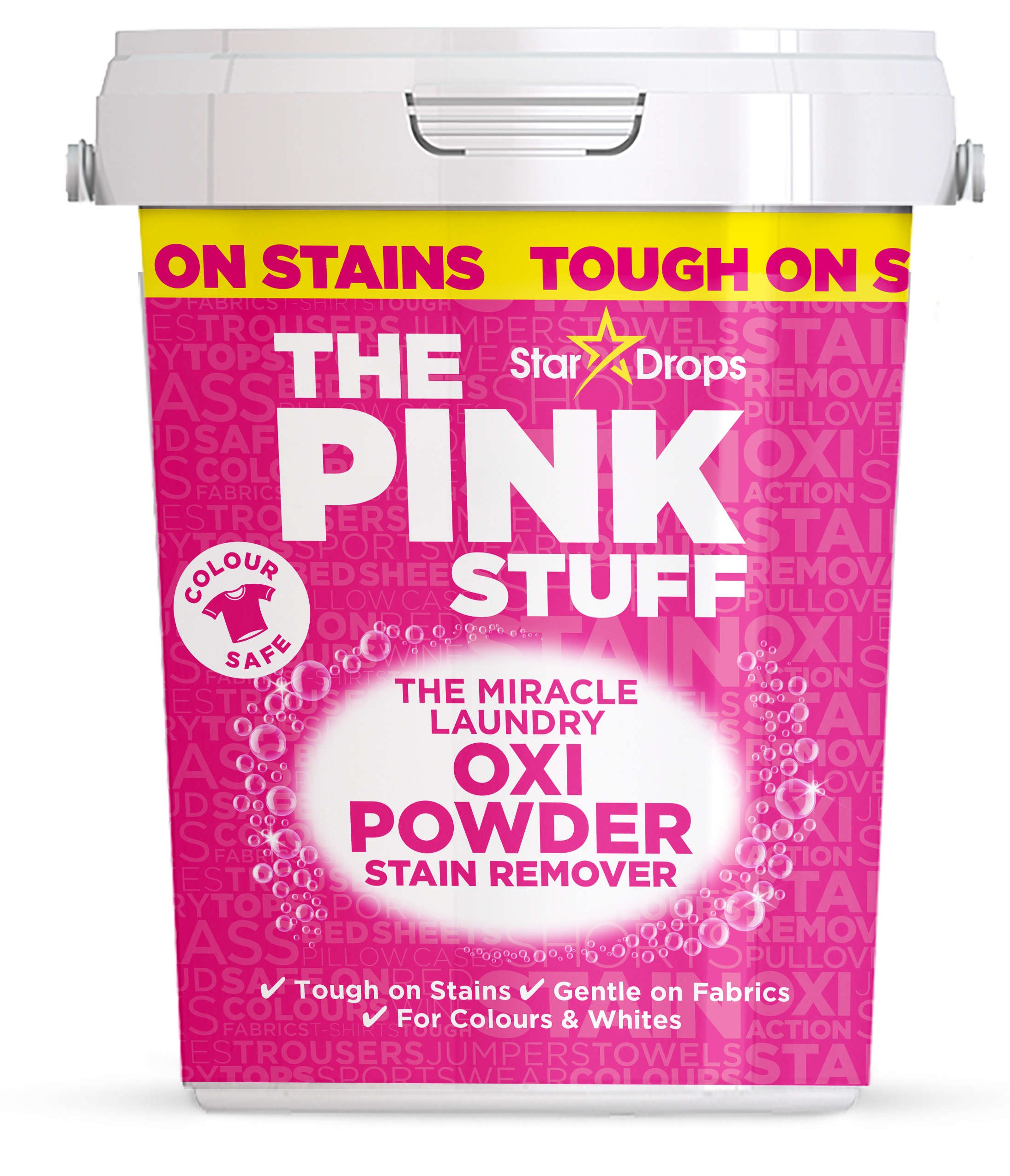 The Pink Stuff Stain Remover Powder for Color Clothes 1kg 5060033820148